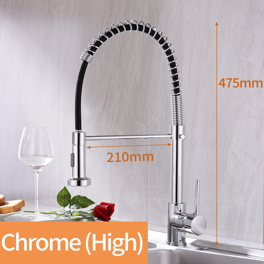 Matte Black Kitchen Faucet