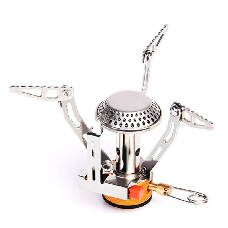 Camping One-piece Gas Stove Heater Tourist Burner Foldable Outdoor Picnic Kitchen Equipment Supplies Survival Furnace