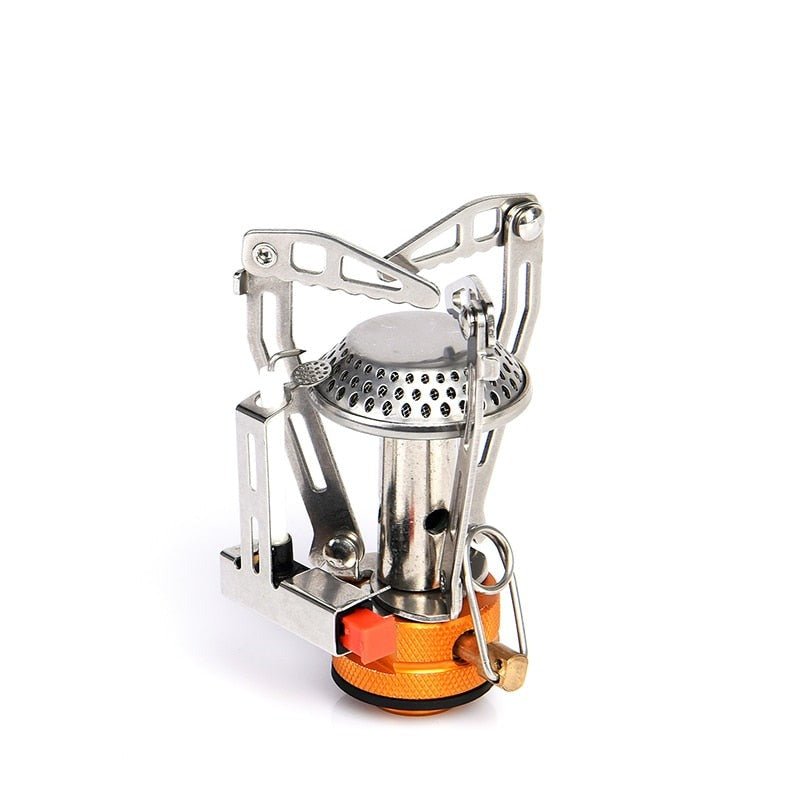Camping One-piece Gas Stove Heater Tourist Burner Foldable Outdoor Picnic Kitchen Equipment Supplies Survival Furnace